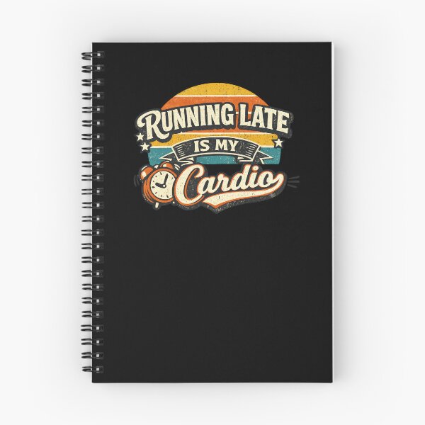 Item preview, Running Late Is My Cardio designed and sold by Elisabeth Lucas.