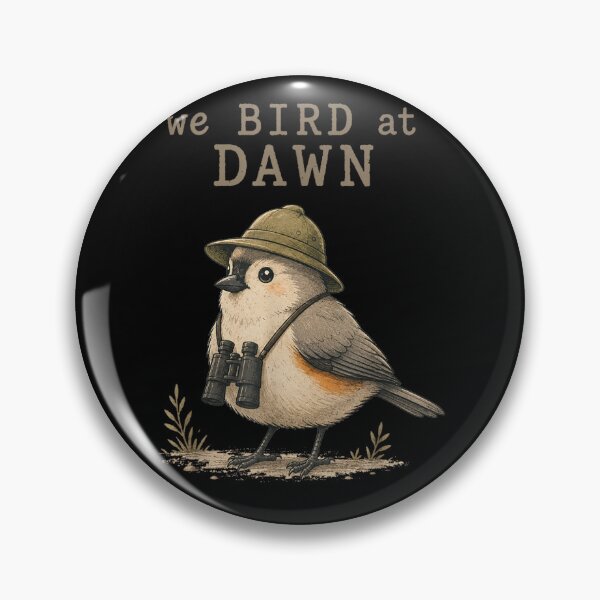 Item preview, We Bird At Dawn Birdwatching Birdwatcher Club Humor designed and sold by studiopekepeke.