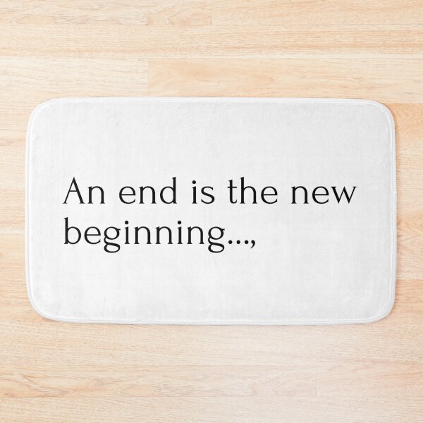 Item preview, An end is the new beginning designed and sold by ArtistTejal.