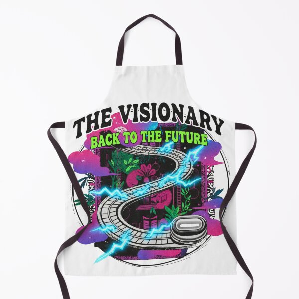 Item preview, Visionary Pulse: 80s Retro-Futuristic Neon Lightning Tracks designed and sold by FitEnvy.