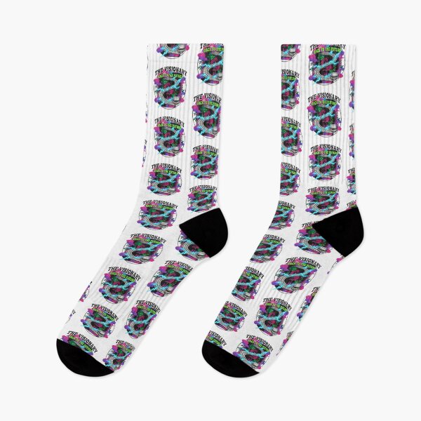 Item preview, Visionary Pulse: 80s Retro-Futuristic Neon Lightning Tracks designed and sold by FitEnvy.