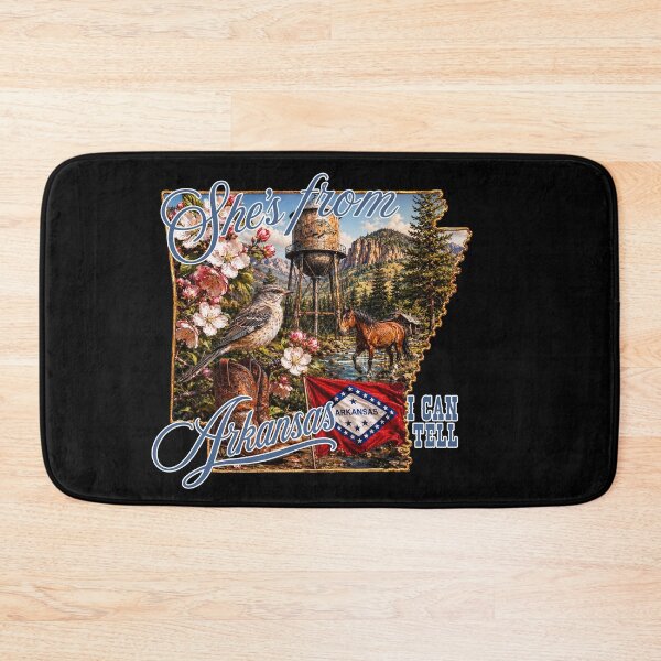 Item preview, She's From Arkansas designed and sold by MARIASDESIGNSS.