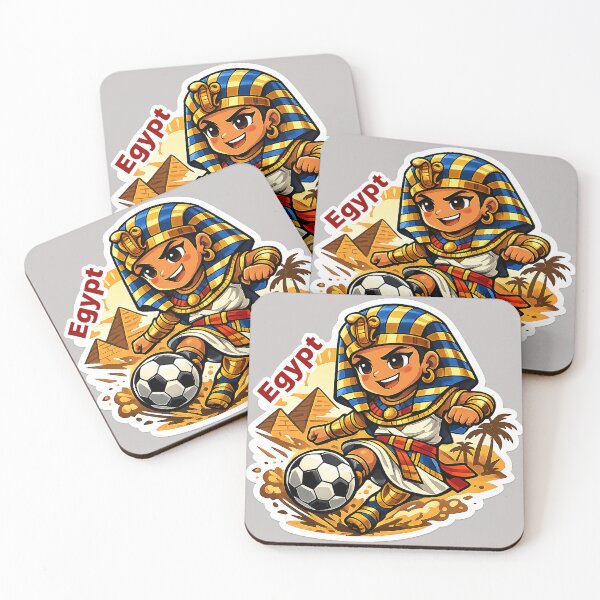 Item preview, Egyptian Pharaoh Soccer  designed and sold by Azza-Mahmoud.