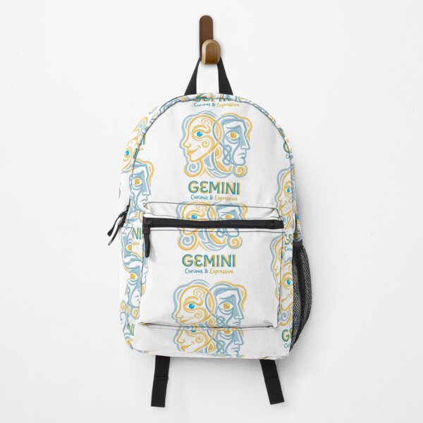 Item preview, Gemini Zodiac Sign Sticker | Curious & Expressive Twins Astrology Art | Gemini Daily Horoscope Gift for Astrology Lovers designed and sold by Bhaskar Digital Art.