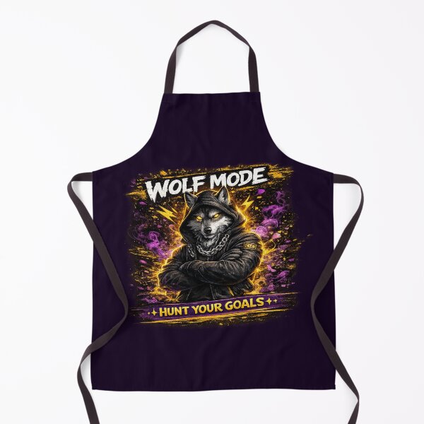 Item preview, Wolf Mode – Hunt Your Goals designed and sold by IZZO CREATIVE STUDIO.