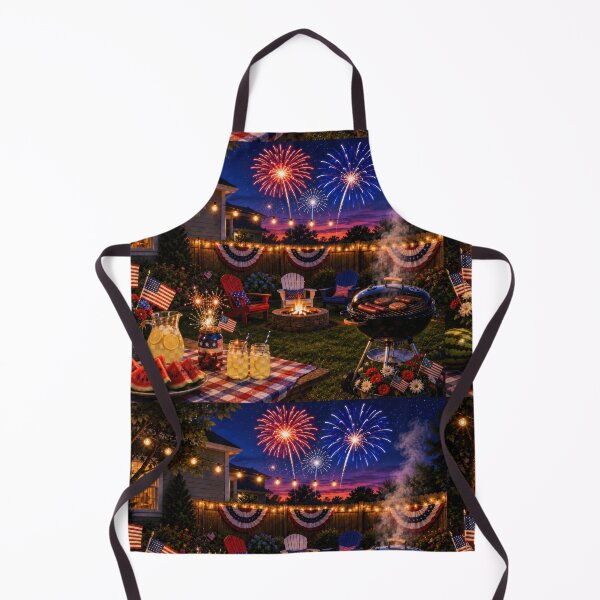 Item preview, Backyard BBQ Fireworks Celebration designed and sold by jgvisualarts.
