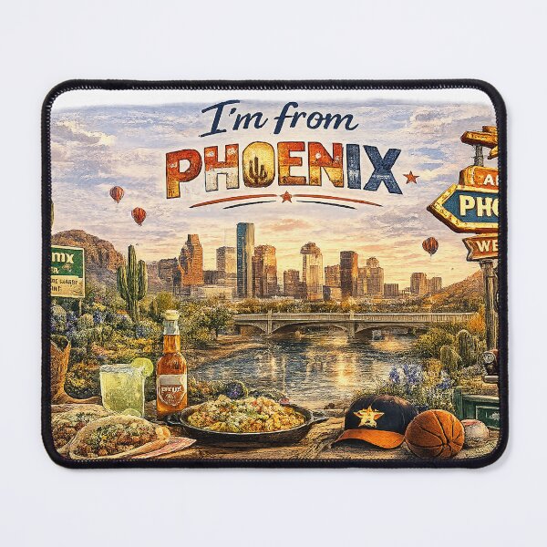 Item preview, Only in Phoenix– Iconic American City Landmarks designed and sold by Hookesmode.