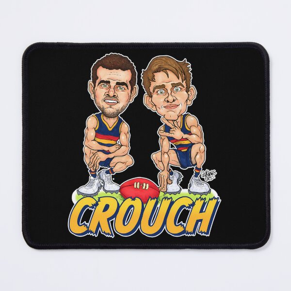 Item preview, Adelaide Crows Crouch Brothers Football Caricature designed and sold by Bean-Box.