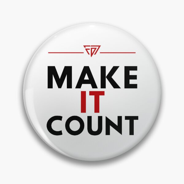 Item preview, Make It Count - Motivational Fitnes Design designed and sold by DomKo10.
