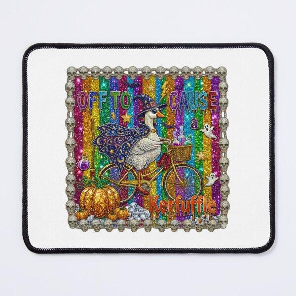 Item preview, Off to Cause a Kerfuffle Goose designed and sold by TeeUp2.