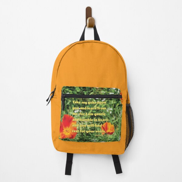 Item preview, Matthew 11 29 Take My Yoke Upon You - Inspirational Bible Verse designed and sold by InsprtnlArtbyDP.