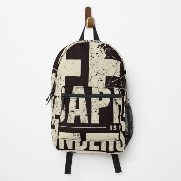 Item preview, Baphomet Is Not Fear It Is Understanding Minimal Occult Typography designed and sold by Vvmd.