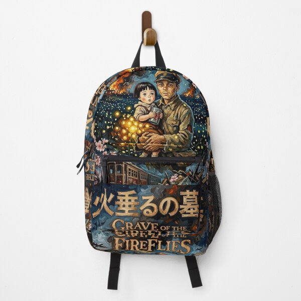 Item preview, A Light in the Darkness – Grave of the Fireflies Fine Art Print designed and sold by Art's Diner.