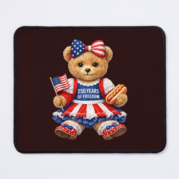 Item preview, Patriotic Teddy Bear USA 250th Anniversary designed and sold by Color World.