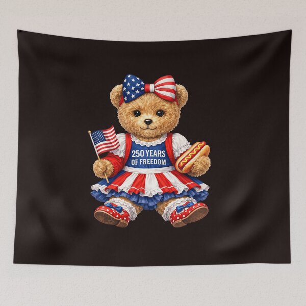 Item preview, ​Patriotic Teddy Bear USA 250th Anniversary designed and sold by Color World.
