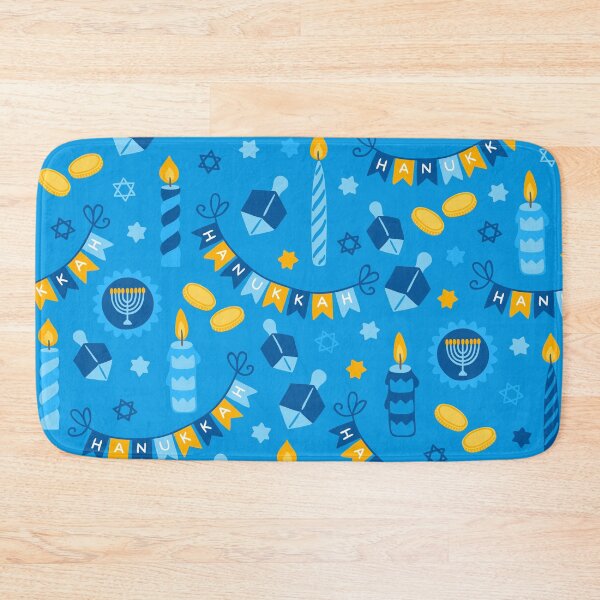 Item preview, Happy Hanukkah Banner Pattern designed and sold by DEC02.