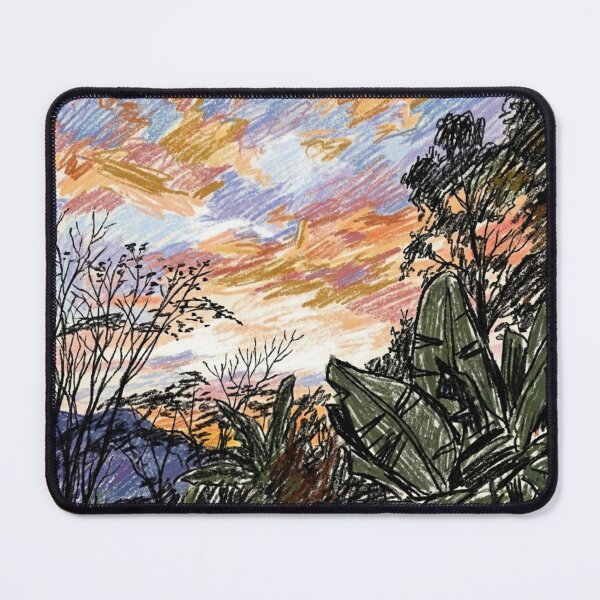 Item preview, landscape with sunset sky designed and sold by CristianCEB.
