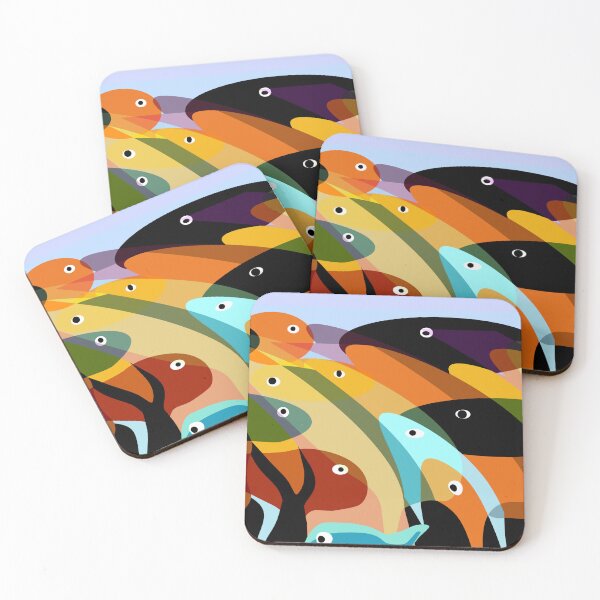 Item preview, Peces abstractos designed and sold by Elaine M Hayward .