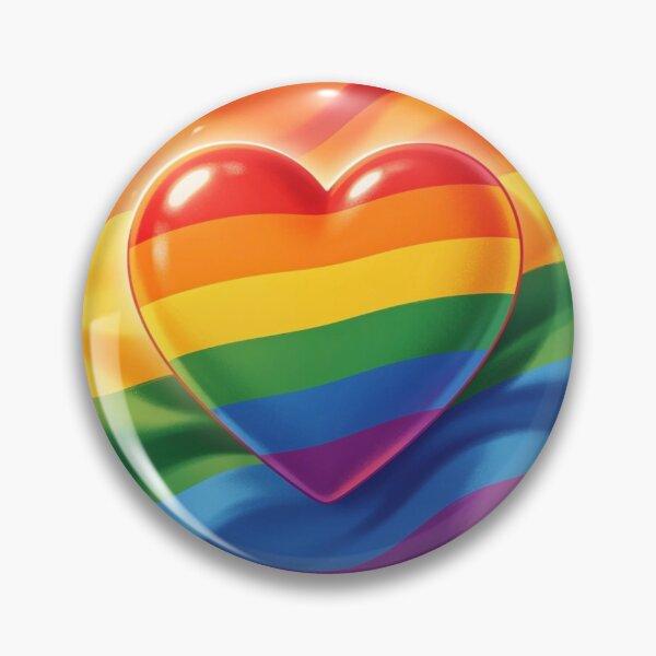 Item preview, LGBTQ love heart designed and sold by carlsmart1.