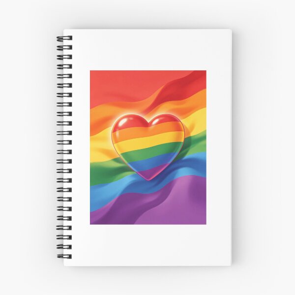 Item preview, LGBTQ love heart designed and sold by carlsmart1.