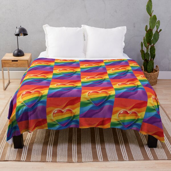 Item preview, LGBTQ love heart designed and sold by carlsmart1.