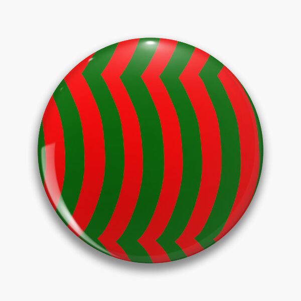 Item preview, Iconic Portuguese Wavy Stripes in Red and Green designed and sold by Deutschic.