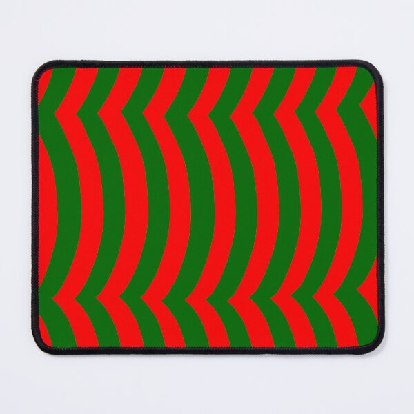 Item preview, Iconic Portuguese Wavy Stripes in Red and Green designed and sold by Deutschic.