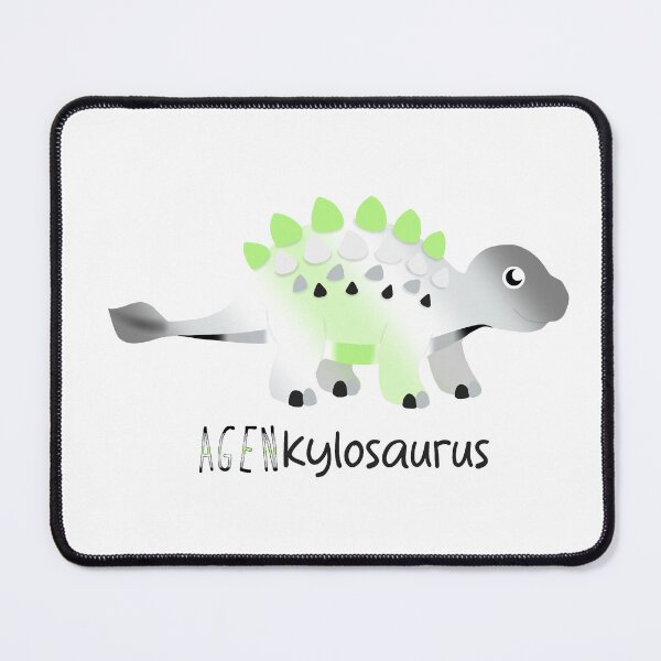 Item preview, Agenylosaurus (Agender Pride Dino) designed and sold by Becky-Marie.