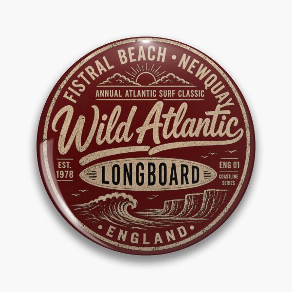 Item preview, Fistral beach • Newquay • England designed and sold by Applecrunch.