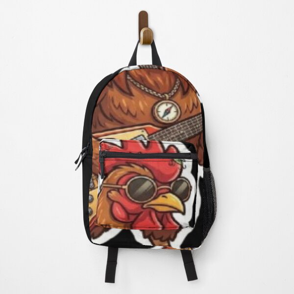 Item preview, Rocker Rooster Playing Electric Guitar Illustration designed and sold by DailySparks.