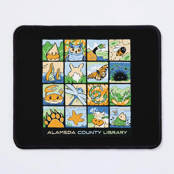 Item preview, AC Library - Creatures designed and sold by Alameda County Library Foundation's Swag Shop.