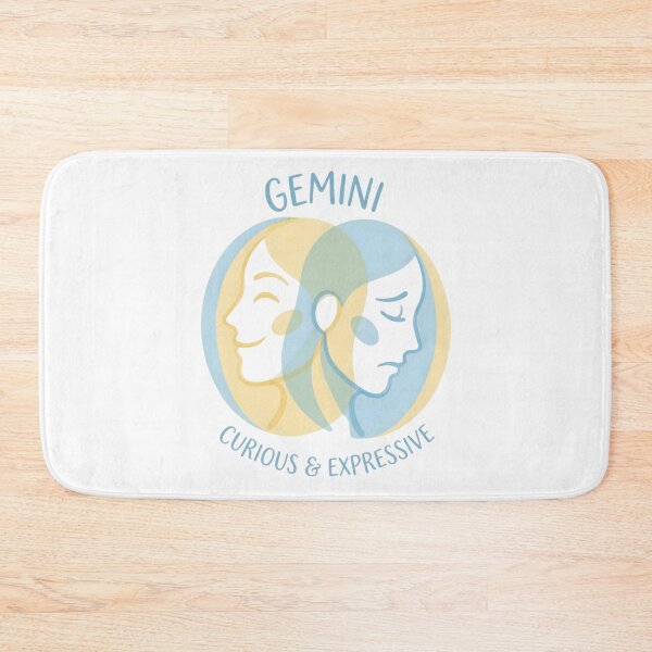 Item preview, Gemini Zodiac Sign | Curious & Expressive Twins Astrology Design | Air Sign Daily Horoscope Gift designed and sold by Bhaskar Digital Art.