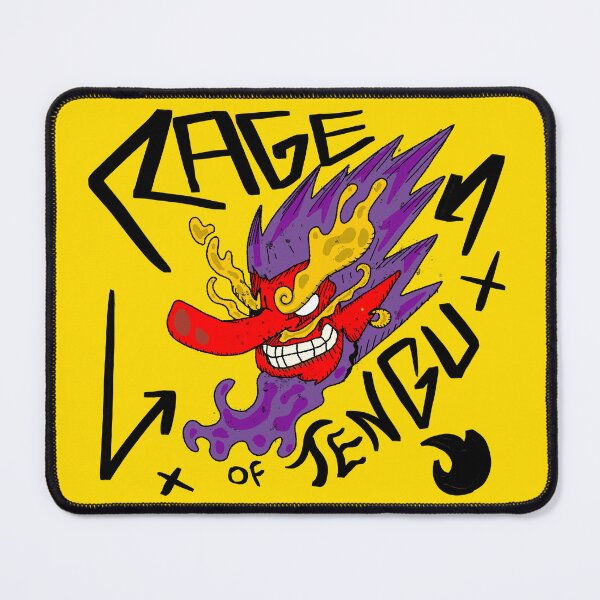 Item preview, Rage of Tengu — Japanese Demon Mask Street Art designed and sold by Draconicos.