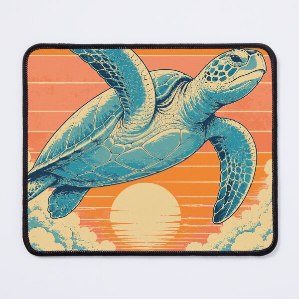 Item preview, Skybound Sea Turtle Sunset designed and sold by MaldivesPalette.