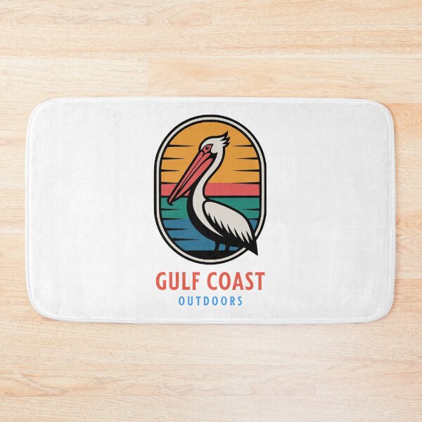 Item preview, Retro Gulf Coast Pelican Coastal Bird Design designed and sold by AntiqueImages.