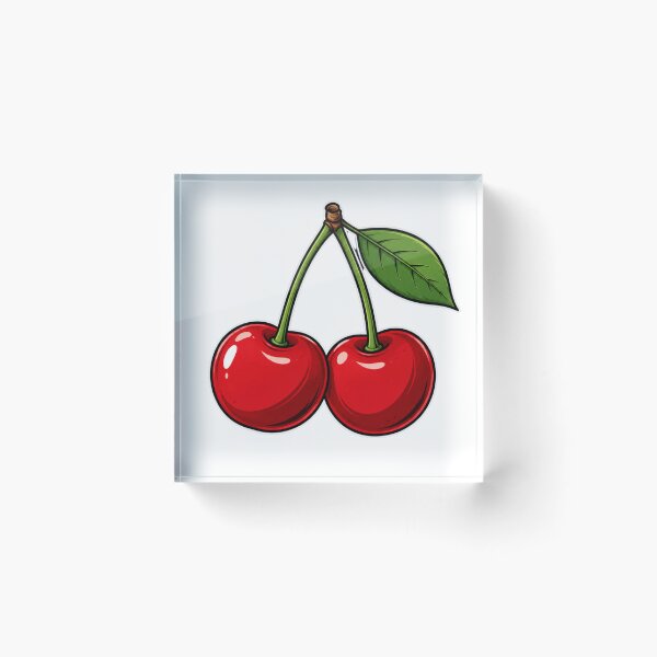 Item preview, Cute Cartoon Cherries | Kawaii Fruit Anime Style designed and sold by MySthore.