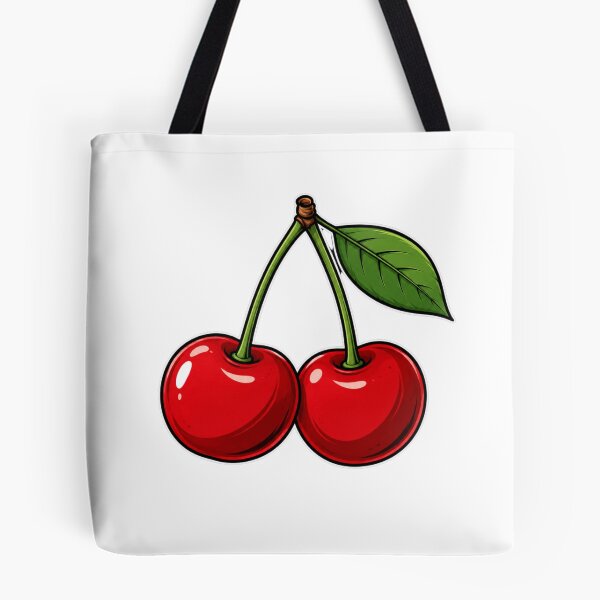 Item preview, Cute Cartoon Cherries | Kawaii Fruit Anime Style designed and sold by MySthore.