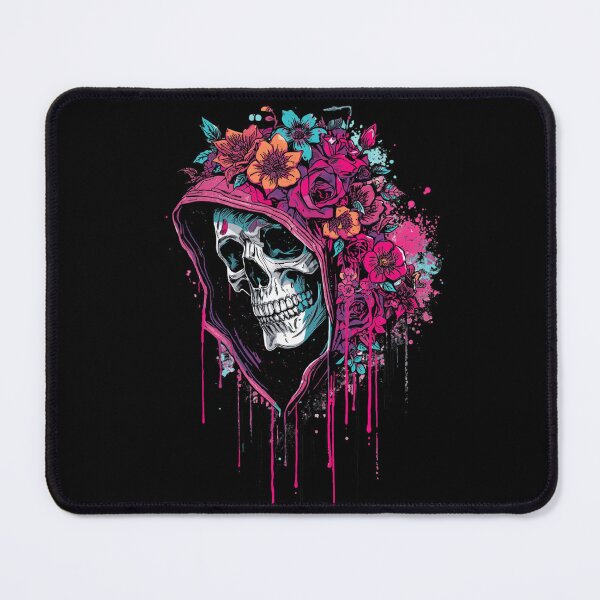Item preview, Death and flowers designed and sold by uunaa.