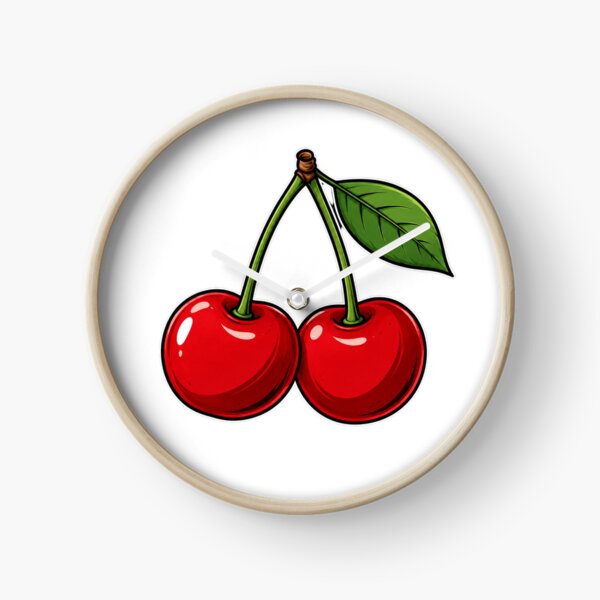 Item preview, Cute Cartoon Cherries | Kawaii Fruit Anime Style designed and sold by Mysthor-Designs.