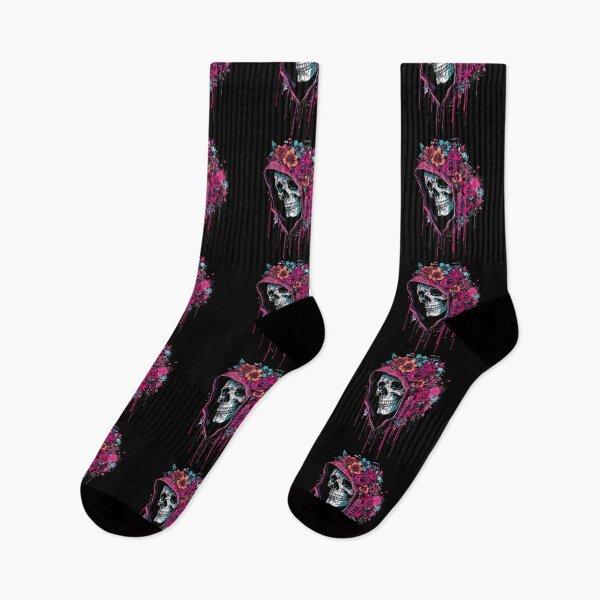 Item preview, Death and flowers designed and sold by uunaa.