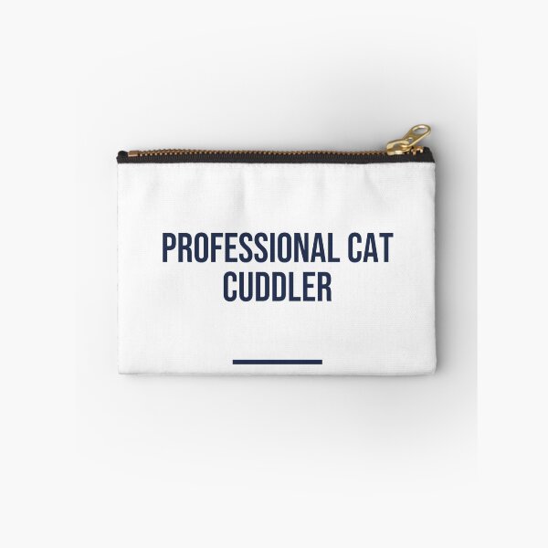 Item preview, Cat Lover T-Shirt - "Professional Cat Cuddler" designed and sold by QuirkThreadsCo.