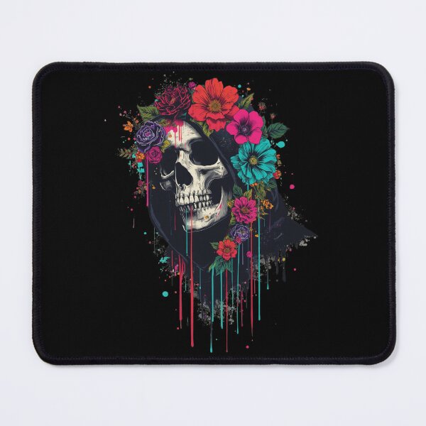 Item preview, Death and flowers designed and sold by uunaa.