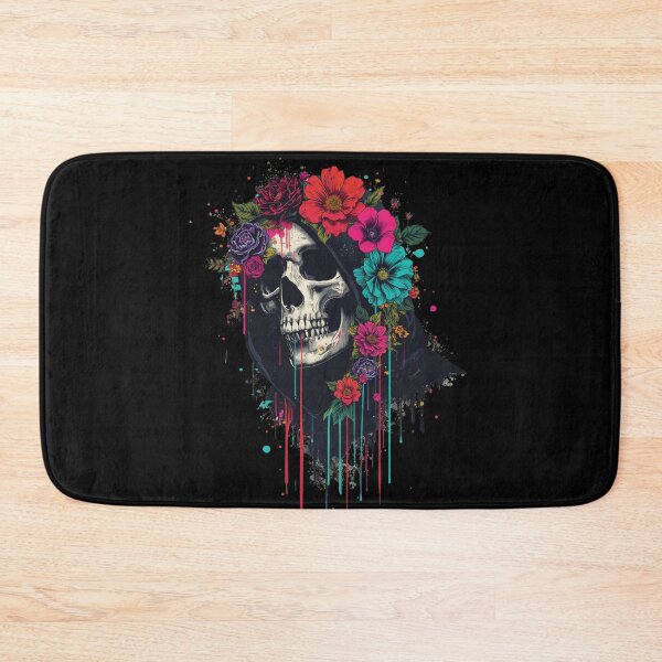 Item preview, Death and flowers designed and sold by uunaa.