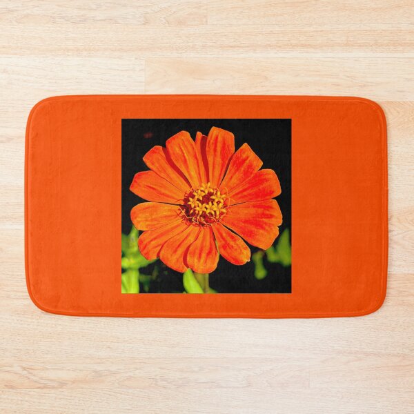 Item preview, Electric Orange Zinnia Flower designed and sold by Digital50.