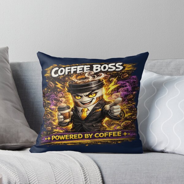 Item preview, Coffee Boss – Powered By Coffee designed and sold by IZZO CREATIVE STUDIO.