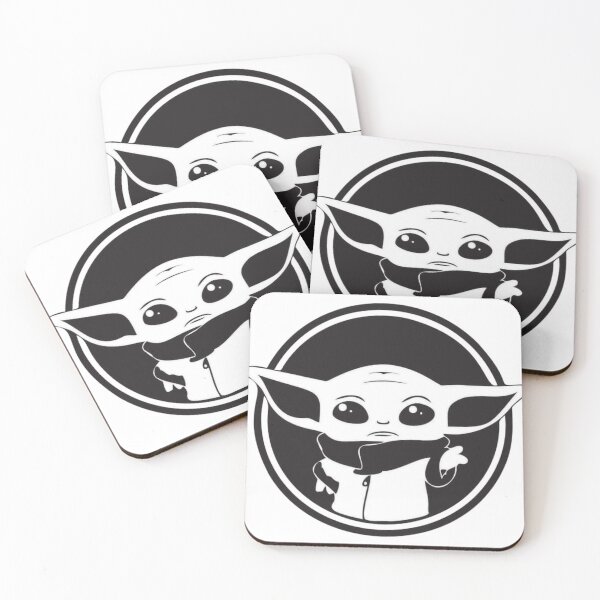 Item preview, Baby Yoda black and white designed and sold by Raulovski.
