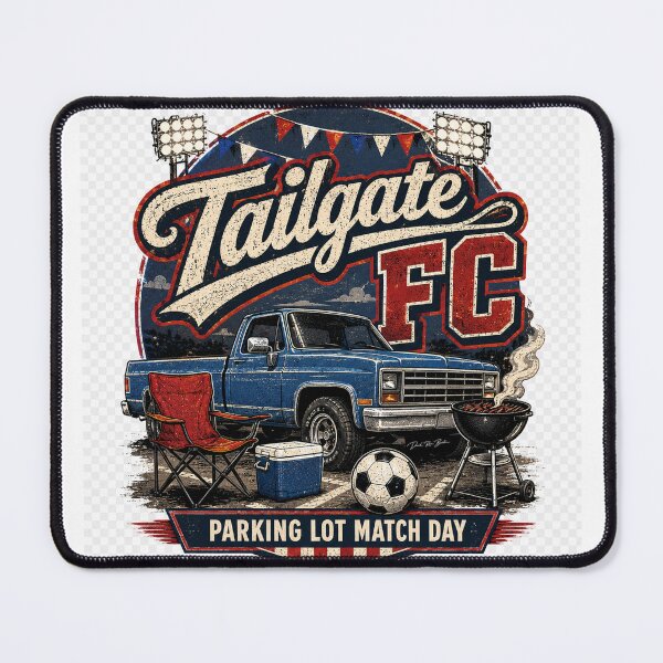 Item preview, Tailgate FC – Parking Lot Match Day Soccer Design designed and sold by MySheetMusicArt.