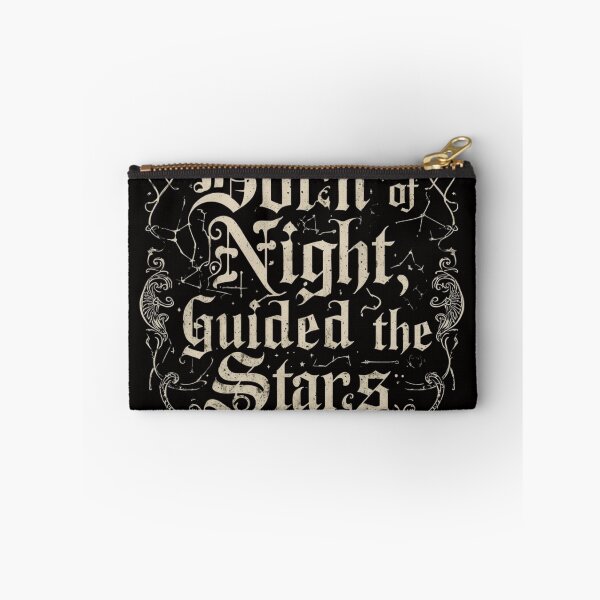Item preview, Born of Night, Guided by the Stars Gothic Celestial Typography Design designed and sold by Vvmd.