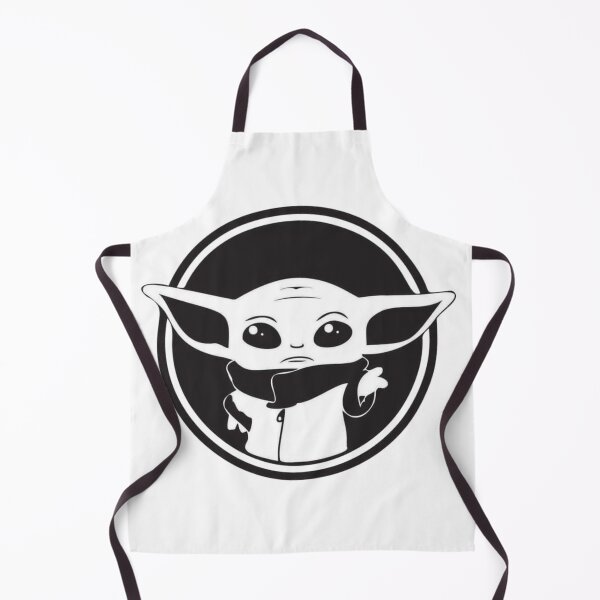 Item preview, Baby Yoda black and white designed and sold by Raulovski.