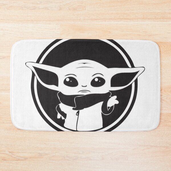 Item preview, Baby Yoda black and white designed and sold by Raulovski.